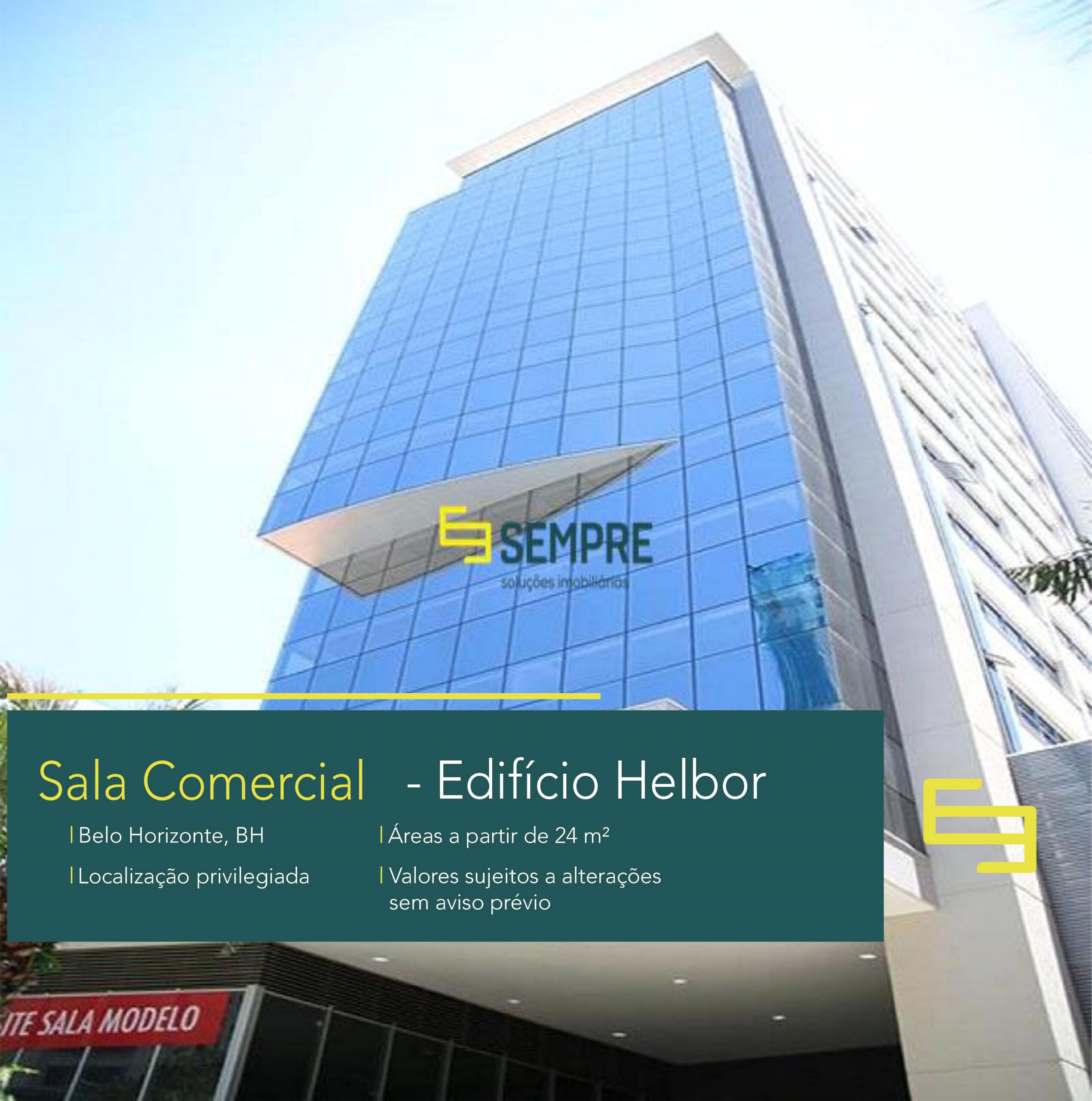 Sala corporativa para vender na Savassi em Belo Horizonte, localização privilegiada! O ponto comercial conta, sobretudo, com área de 463 m².