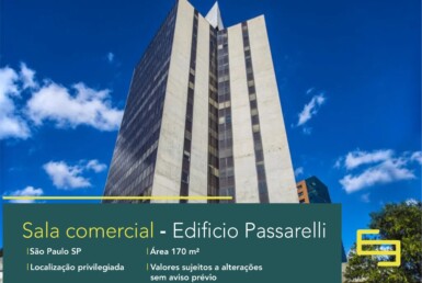 Laje corporativa para alugar com 170 m² em São Paulo