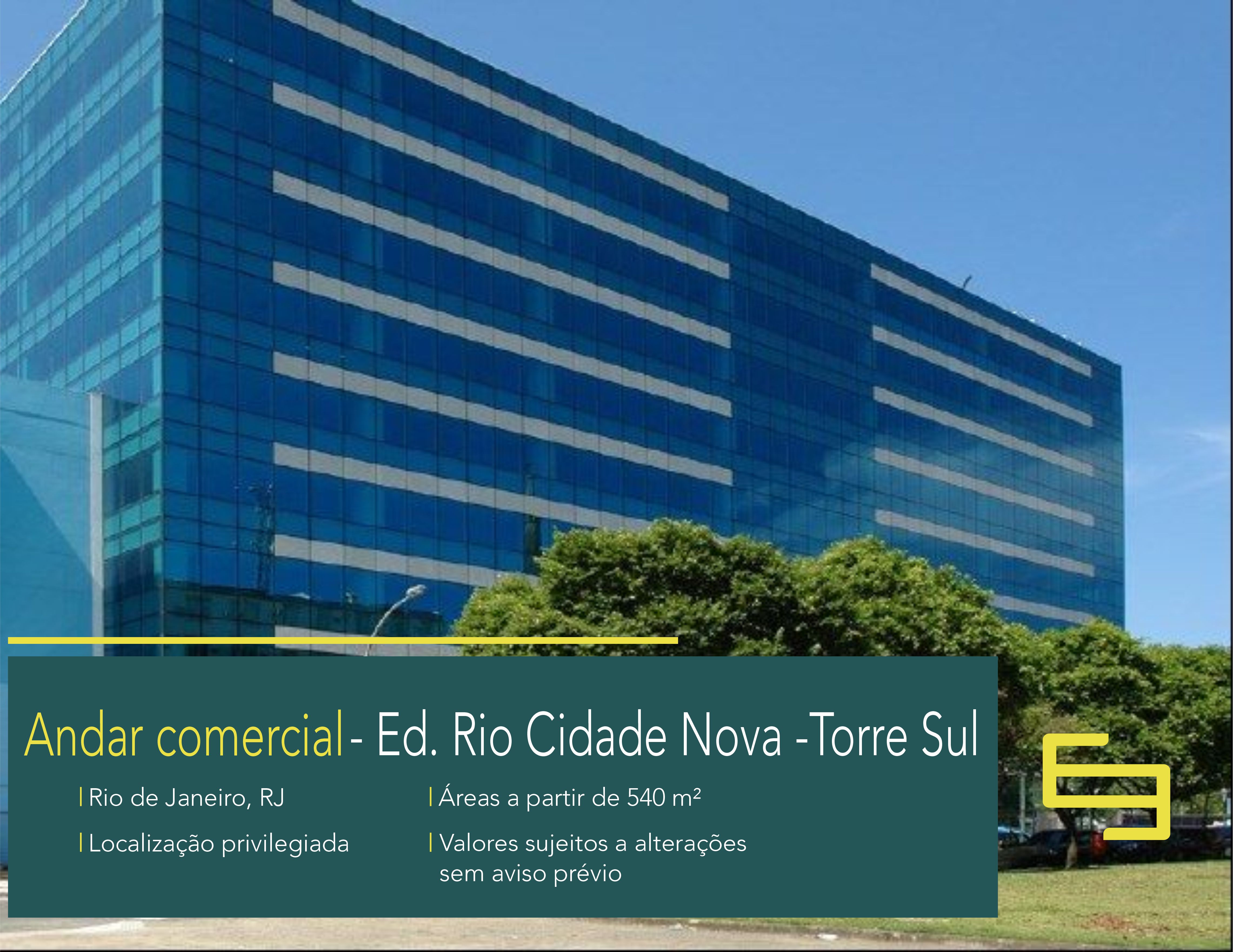 Andar comercial Cidade Nova com portaria 24h no Rio de Janeiro