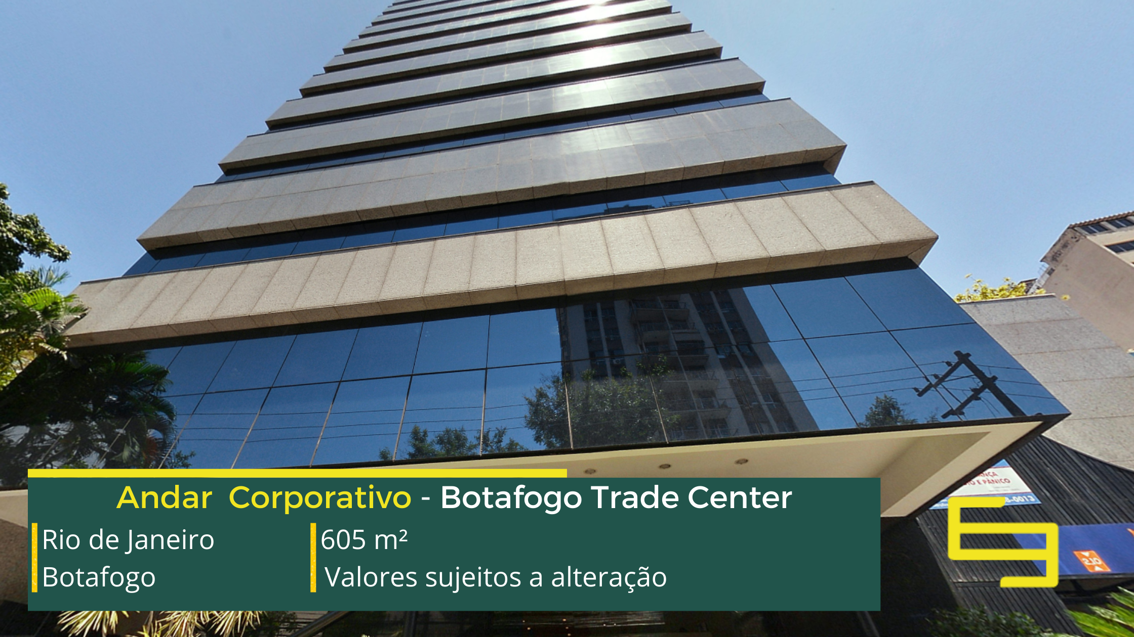 Salas comerciais para alugar no Botafogo