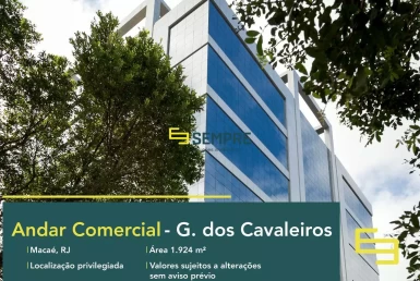 Prédio comercial no Rio de Janeiro para alugar - The Corporate, excelente localização. O ponto comercial conta com área de 1.924 m².