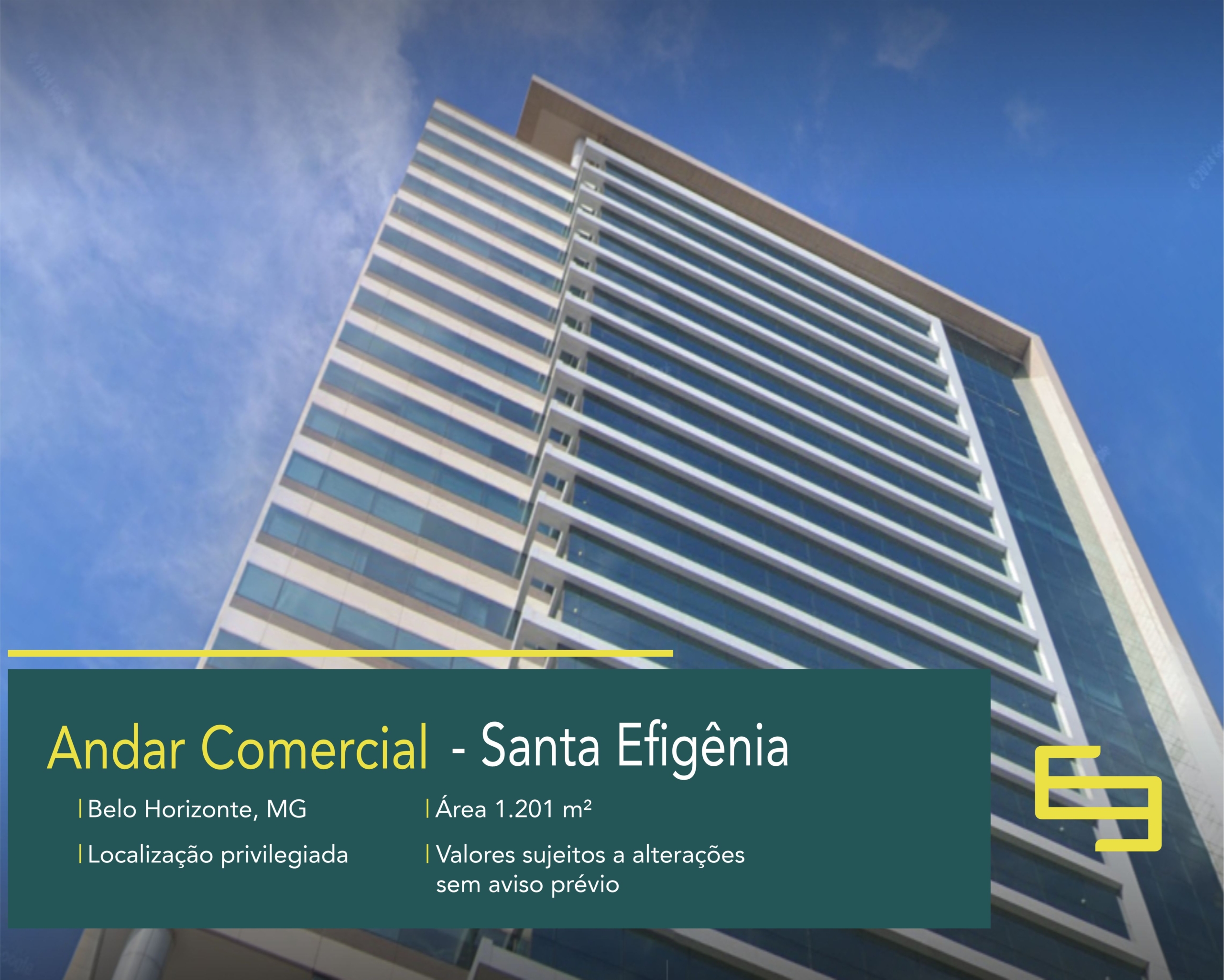 Andar comercial para alugar no Santa Efigênia