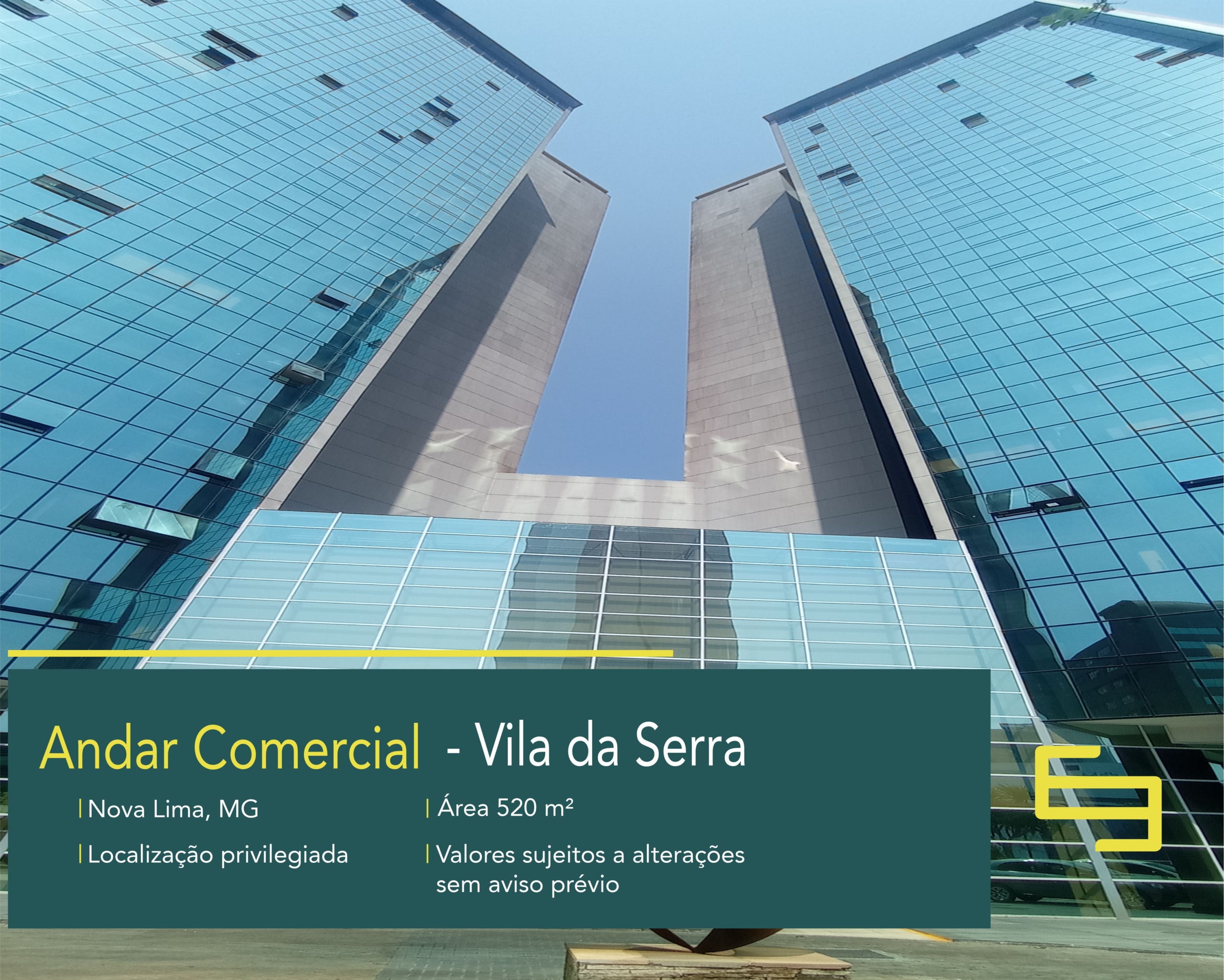 Andar comercial para alugar no Vila da Serra