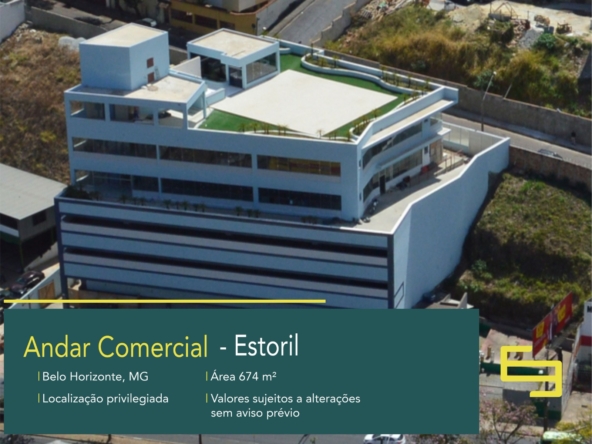 Andar para alugar no Estoril em BH - Edifício Comercial