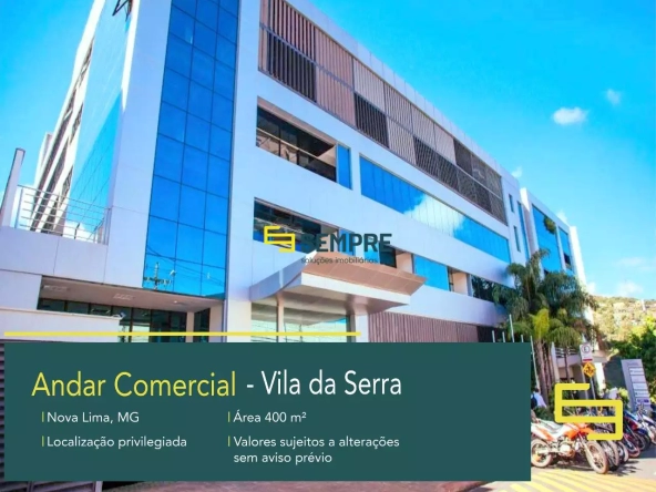 Andar para alugar na Vila da Serra em Nova Lima - Lumiére Business Center