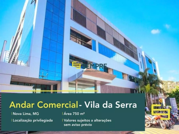 Andar para alugar na Vila da Serra em Nova Lima - Lumiére Business Center