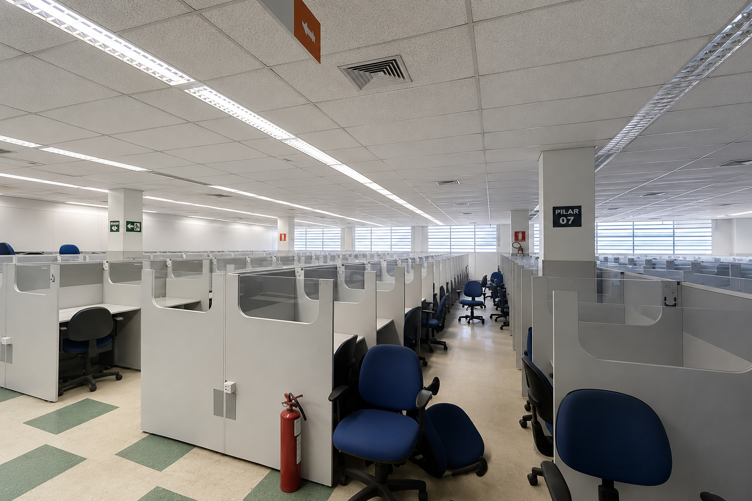 Andar Comercial para Alugar no Centro com ar-condicionado central, vagas de garagem, geradores e localização estratégica em Belo Horizonte.