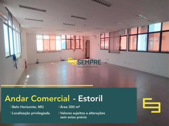 Andar comercial para alugar no Estoril - Edifício Fama