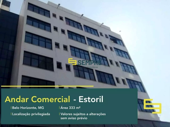 Andar comercial para alugar no Estoril - Edifício Fama