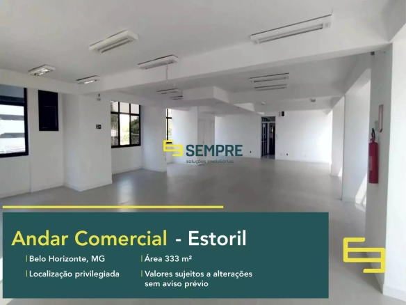 Andar comercial para alugar no Estoril - Edifício Fama