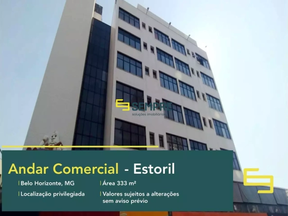 Andar comercial para alugar no Estoril – Edifício Fama