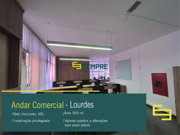 Andar comercial para venda no Lourdes – Edifício Lumiére Business Center