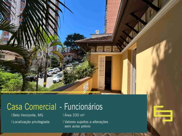 Casa comercial para alugar no Funcionários