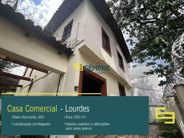 Casa Comercial para alugar no Lourdes