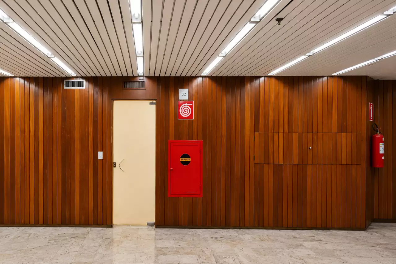 Sala Comercial à venda no Centro com 120 m², piso em mármore, armários planejados, vaga de garagem e localização privilegiada no Edifício Mirafiori.