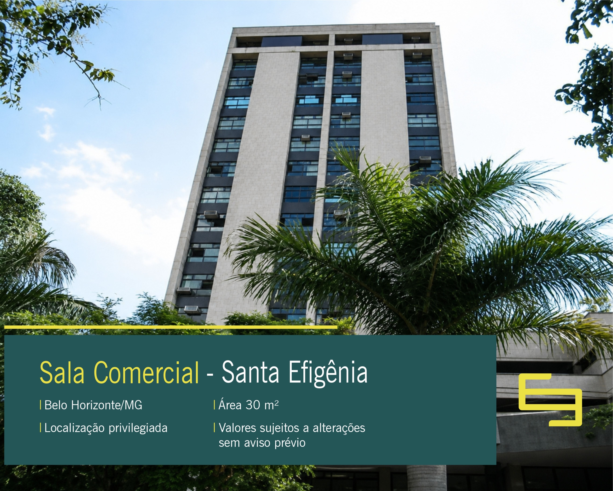 Encontre sala comercial à venda no Bairro Santa Efigênia, em Belo Horizonte. Confira detalhes, localização estratégica e agende sua visita!