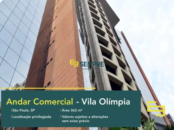 Andar comercial para alugar no Vila Olímpia em São Paulo