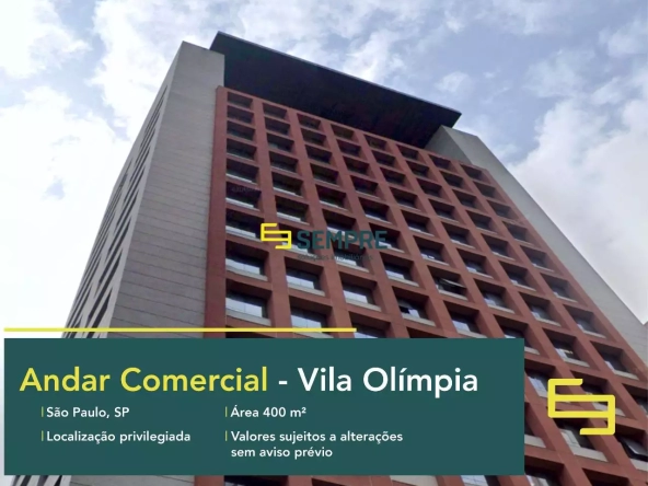 Andar comercial para alugar no Vila Olímpia em São Paulo