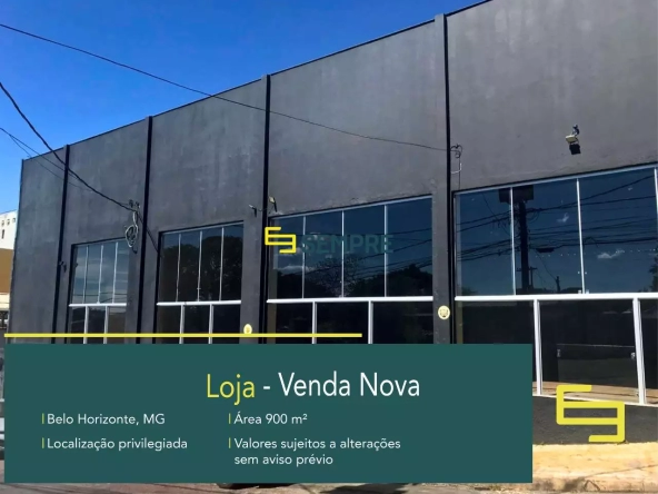 Loja para Alugar no Venda Nova em Belo Horizonte