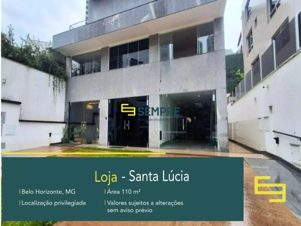 Loja para Alugar no Santa Lúcia em Belo Horizonte