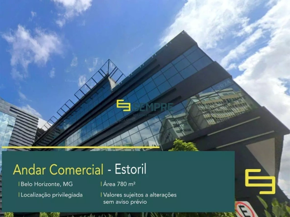 Andar Corrido para Alugar no Estoril em Belo Horizonte