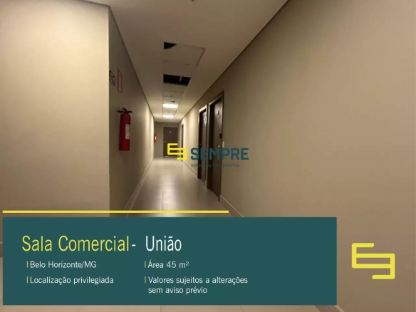 Sala Comercial para Venda no bairro União em BH