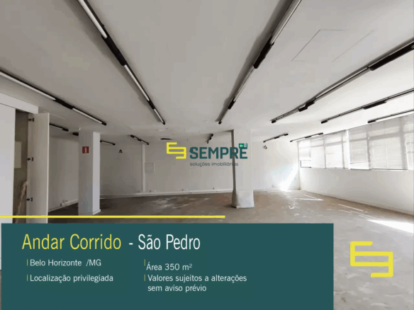 Aluguel de Andar Corporativo no São Pedro