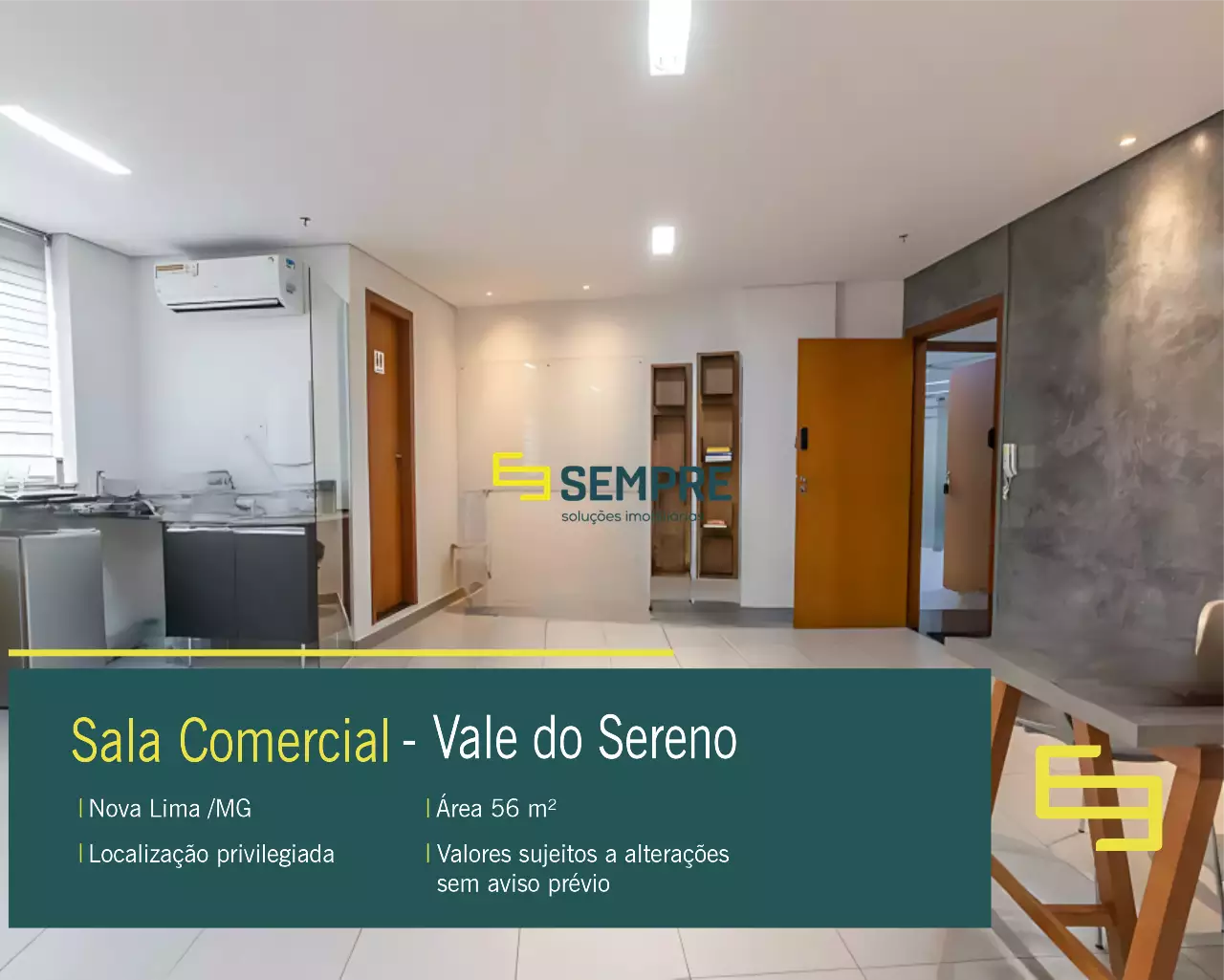 Aluguel de Salas Comerciais em Nova Lima