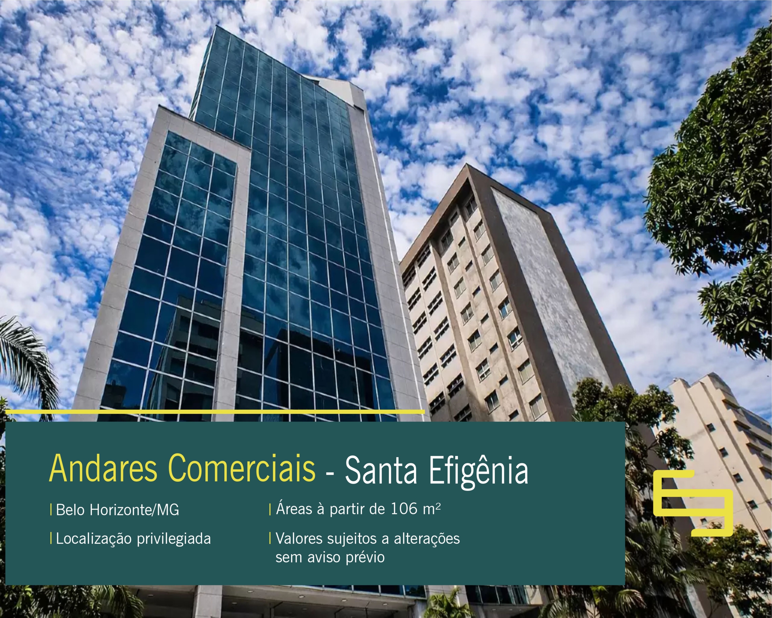 Encontre Andares comerciais para aluguel no bairro Santa Efigênia, em Belo Horizonte. Espaços ideais para seu negócio com ótima localização.